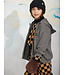 Mini Rodini M.Rodini field notes emb hoodie | Grey