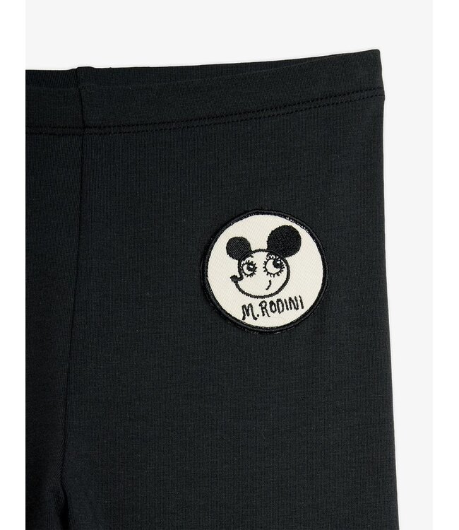 Mini Rodini Ritzratz patch leggings | Black