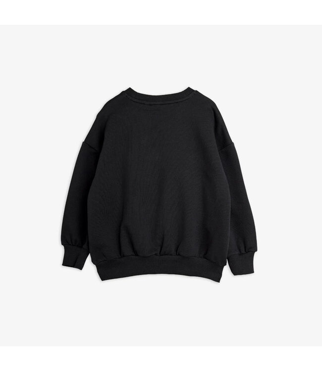 Mini Rodini Elephant shrew panel sweatshirt | Black