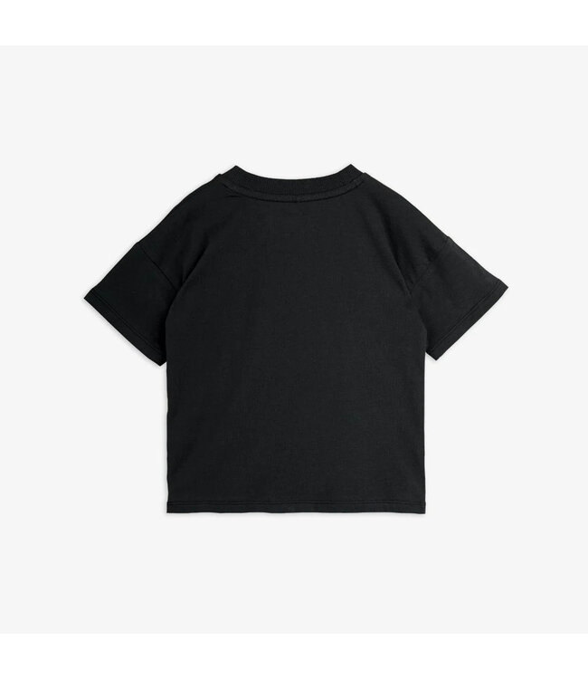 Mini Rodini Ritzratz patch ss tee | Black