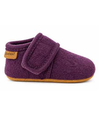 Enfant 6660 Blackberry Wine wool slippers baby