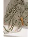 Swaddle Print Large Green Hearts