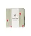 Swaddle Print Medium Green Hearts