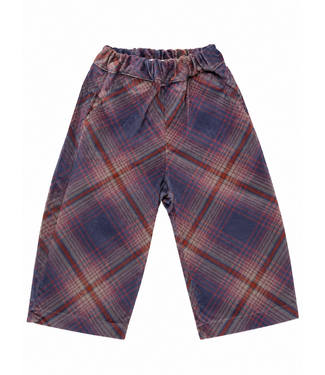 Pequeno Tocon Pequeno Tocon tousers CORDUROY 6080 | Plaid Print