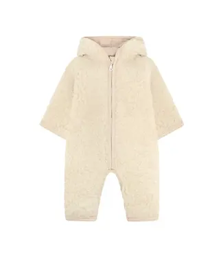 Huttelihut Pram suit wool teddy w. linning