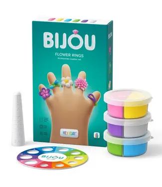 Hey Clay bijou Flower rings