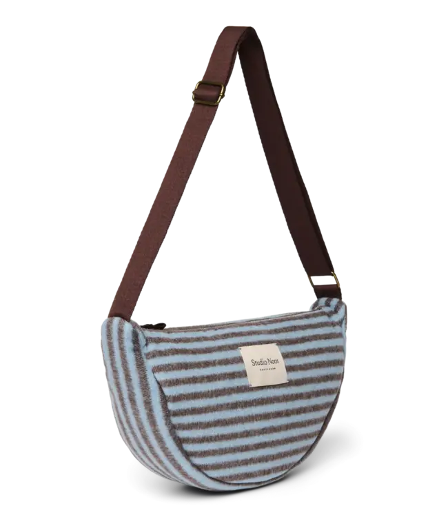 stripy wool adult fanny pack