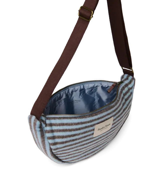 stripy wool adult fanny pack