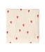 Swaddle Print Large Beige Hearts