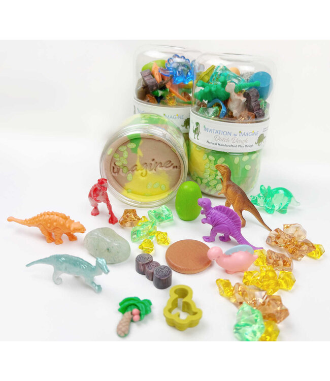 Dinosaur play pot