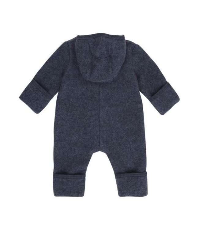 Pram Suit Wool Fleece | navy
