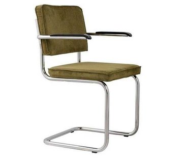 Zuiver Ridge Rib chair with armrests