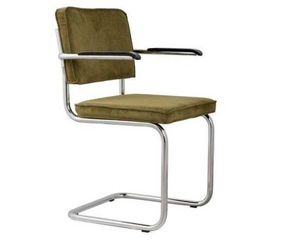 Zuiver Ridge Rib chair with armrests