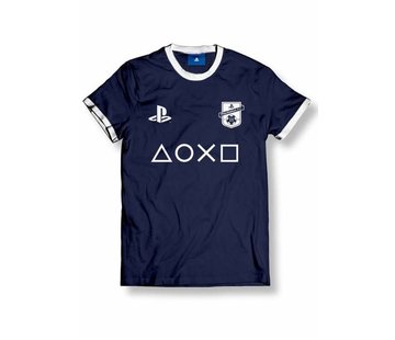 Playstation T-Shirt Blau
