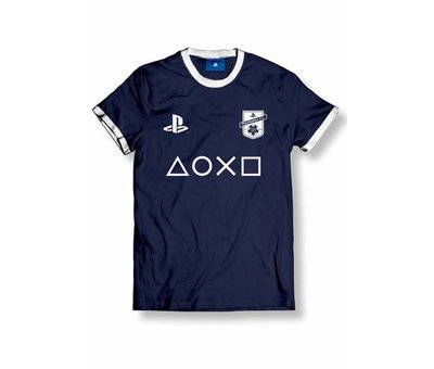 Playstation T-Shirt Blauw