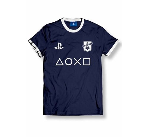 Playstation T-Shirt Blau