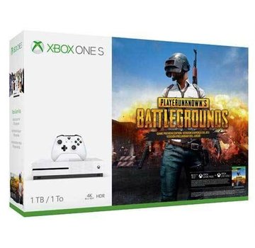 Microsoft Xbox One S White 1TB + PlayerUnknown's Battlegrounds