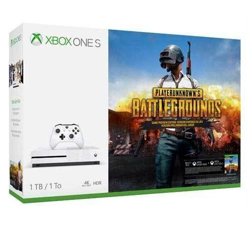 Microsoft Xbox One S White 1TB + PlayerUnknown's Battlegrounds