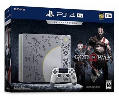 Sony PlayStation 4 Pro 1TB Limited God of War Edition