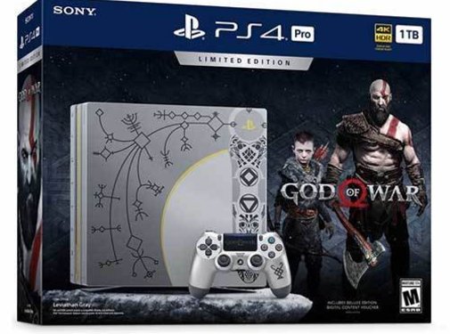 Sony PlayStation 4 Pro 1TB Limited God of War Edition