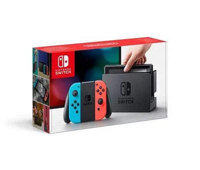 Nintendo Switch Neon Blue & Red