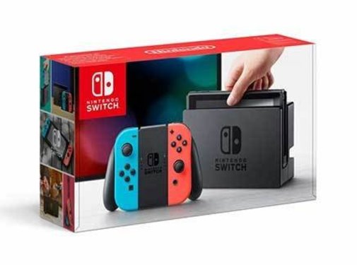 Nintendo Switch Neon Blue & Red