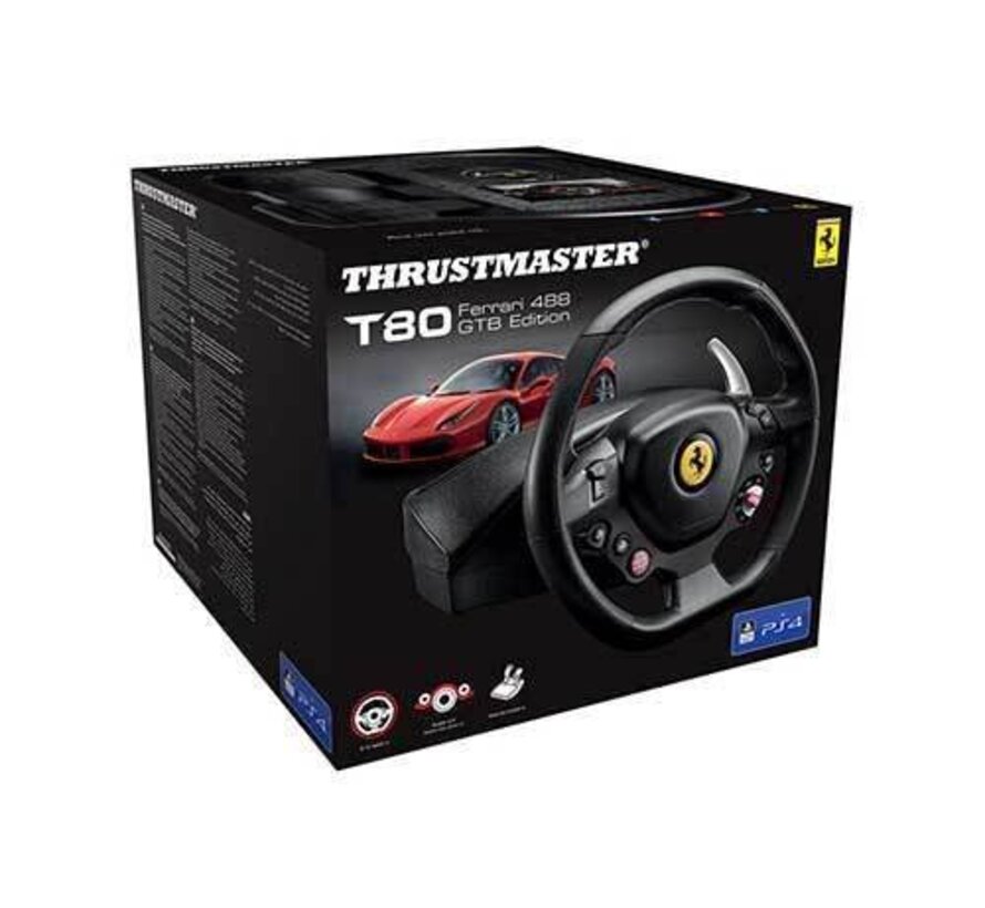 T80 Ferrari 488 GTB Racing Wheel