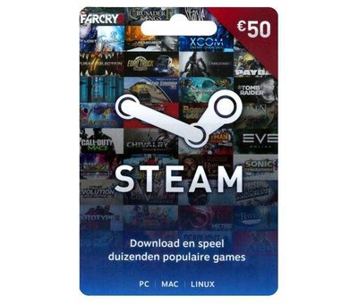 Steam Wallet 50 EUR