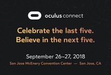 Save the date for Oculus Connect