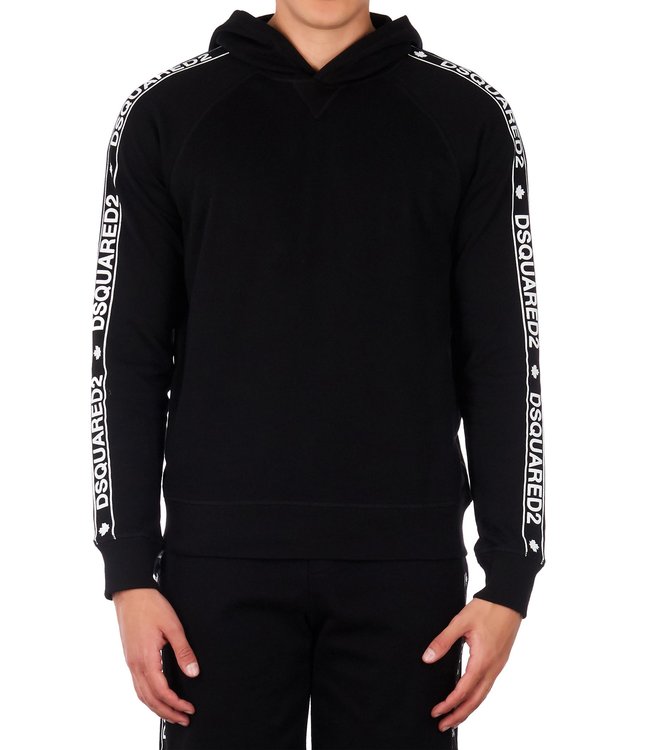 dsquared2 tape hoodie