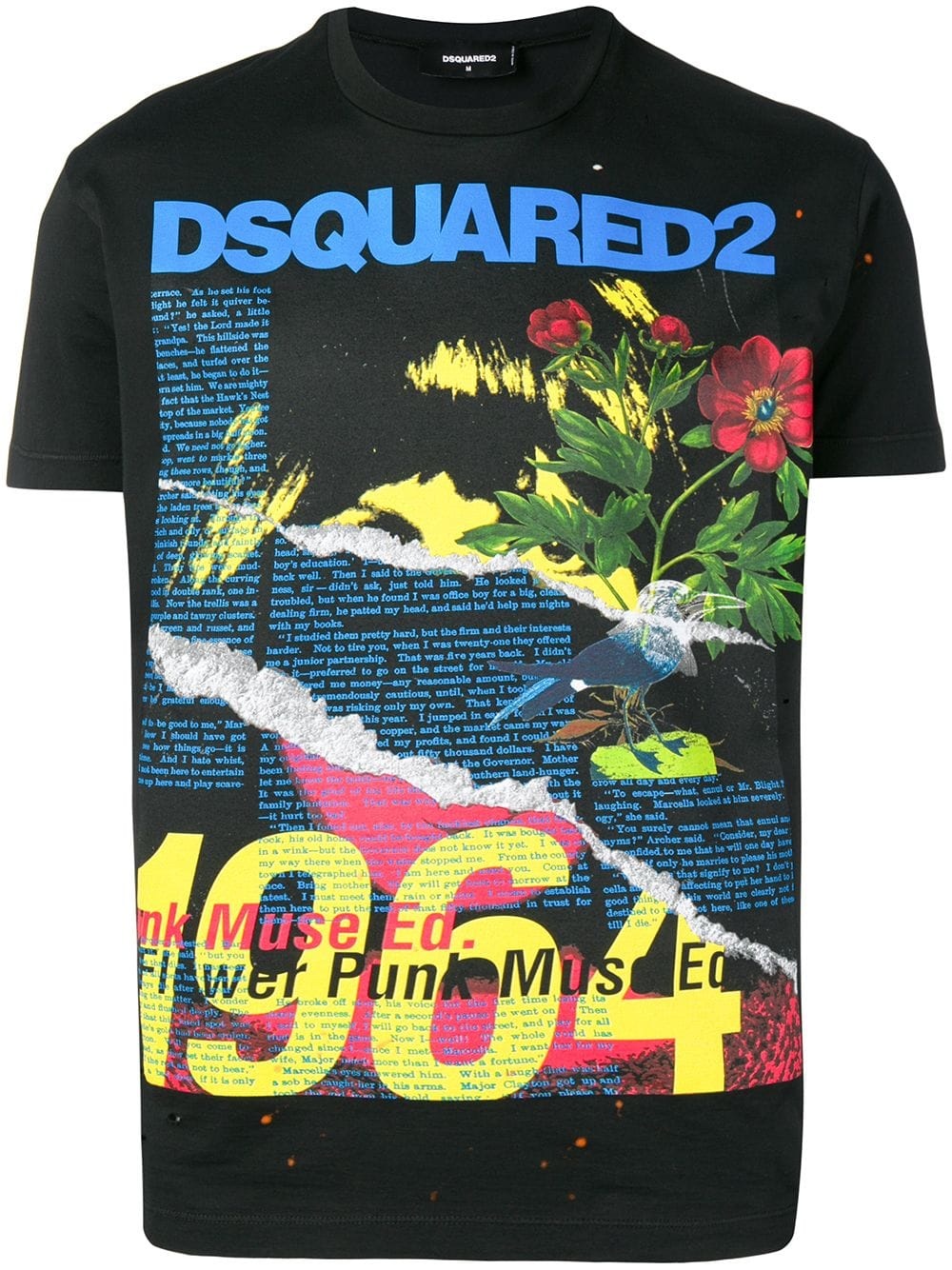 dsquared shirt verfspetters