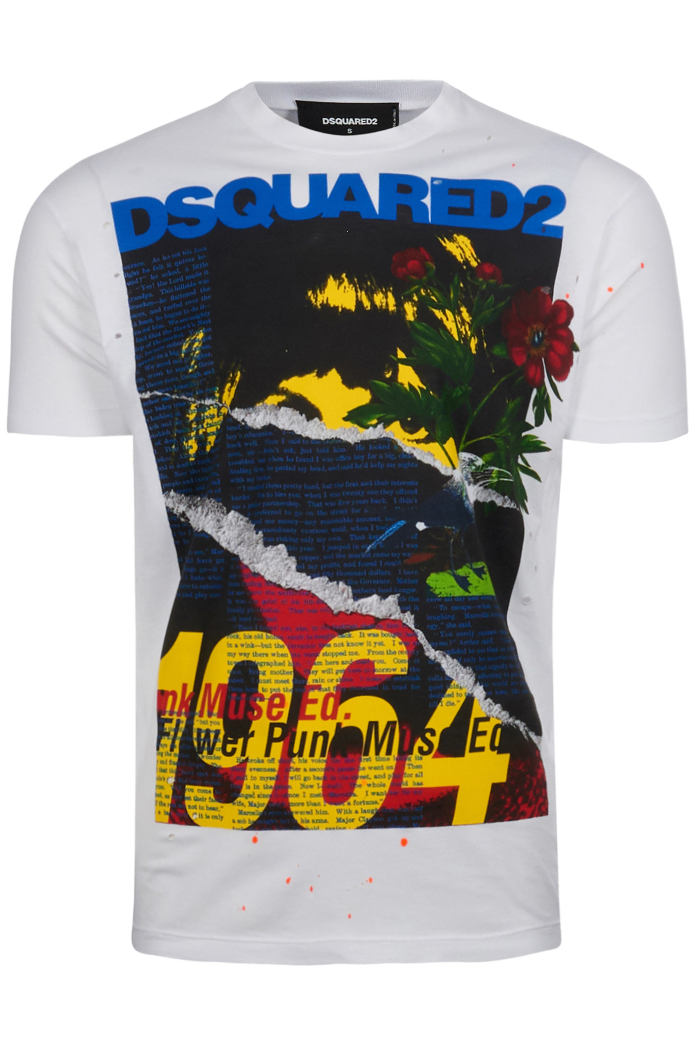 dsquared shirt verfspetters