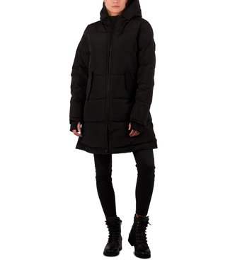 Jassen Coats leermode Fiore : Parka nina RF Navy Coats leermode