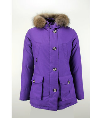 Jassen Coats leermode Fiore : Parka nina RF Navy Coats leermode