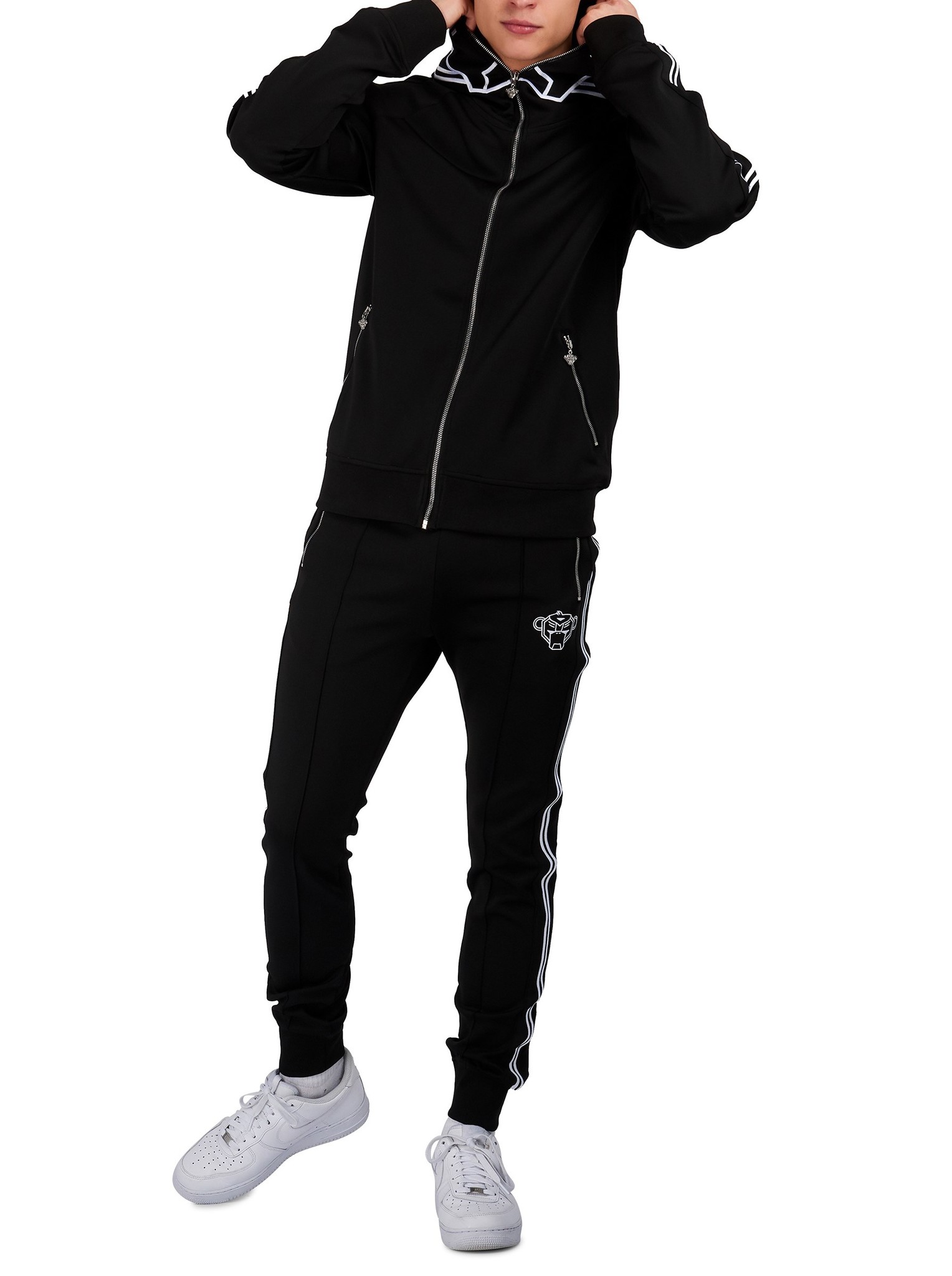 Black bananas : Incognito tracksuit -Black - Coats leermode