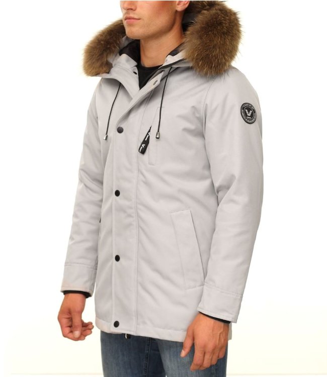Versano Thomas parka-l.Grey