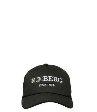 ICEBERG ICEBERG : Cap logo –Black