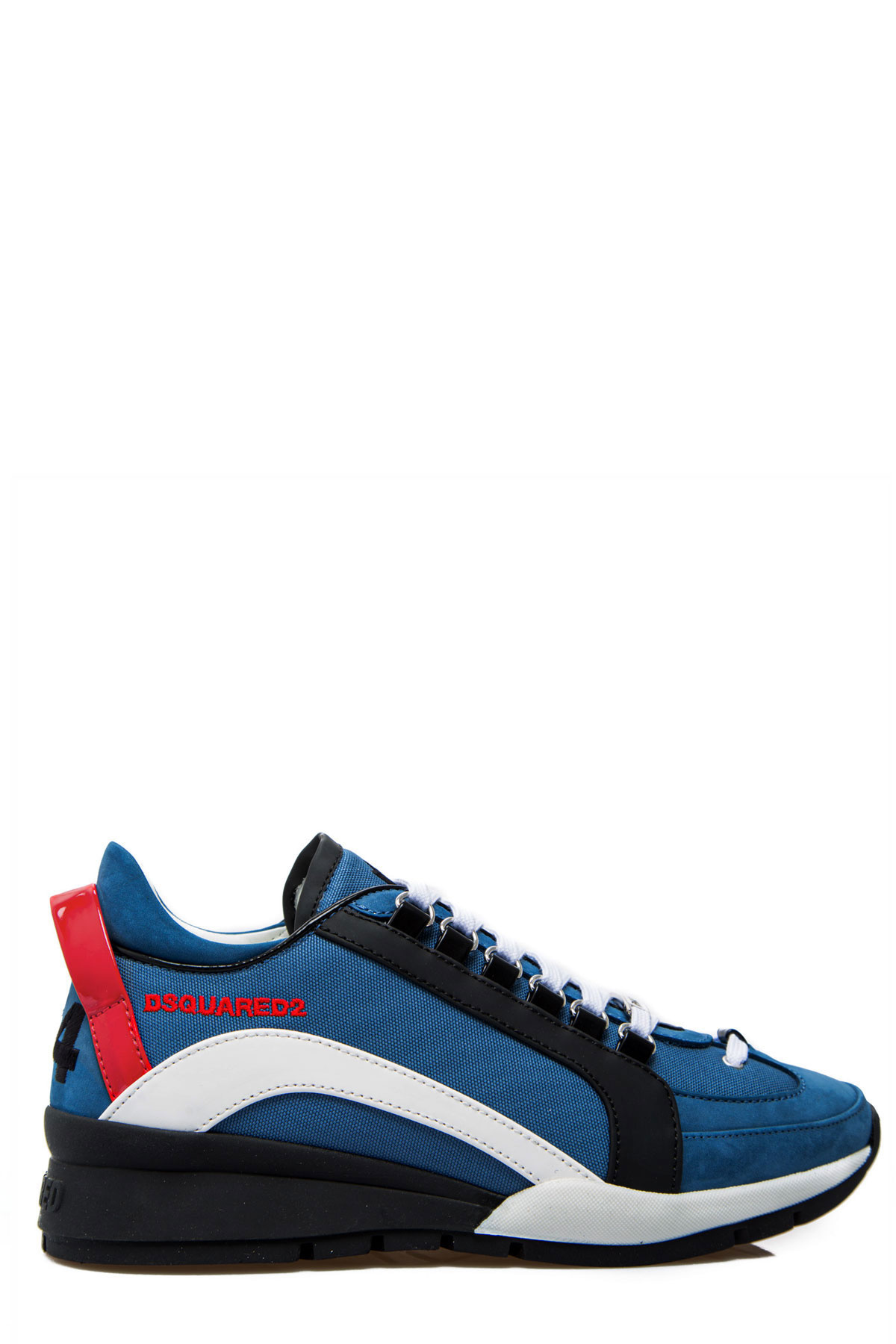 Dsquared2 : Sneaker 555-Blue-SNM0505 M071 - Coats leermode