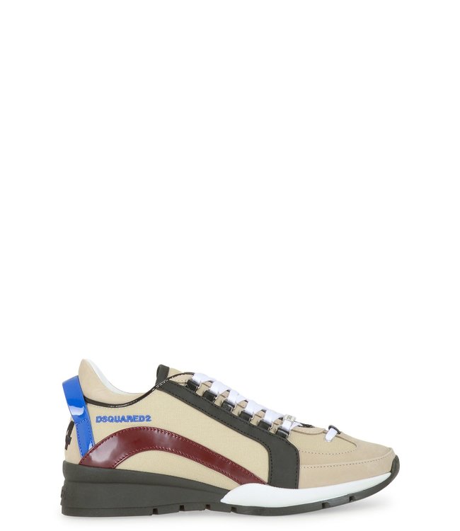 Dsquared2 : Sneaker 551-Beige-SNM0505 M2128 - Coats leermode
