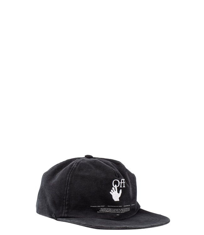 OFF-WHITE  Cap Hand off-Black