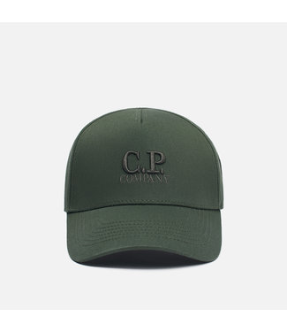 C.P Company C.P-Classic logo cap-D.green