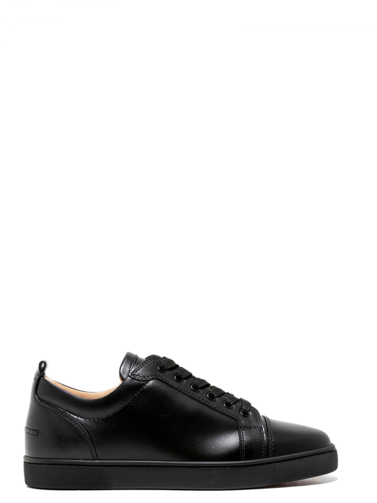 Louboutin : Louis sneaker-Black - Coats leermode