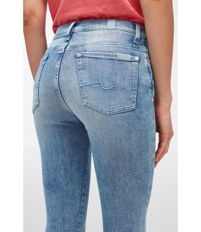7 For All  Mankind Crop slim illusion Blisful-Light blue