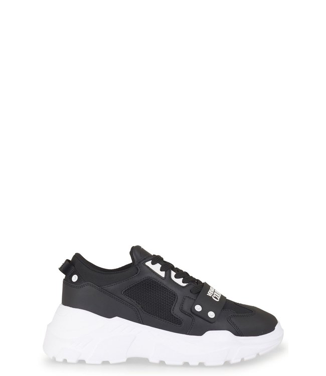 Versace jeans : Sneaker men-Black-72YA3SC4 - Coats leermode