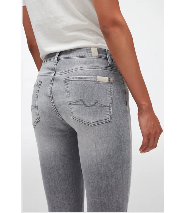 7 For All  Mankind HW Skinny Crop-Grey