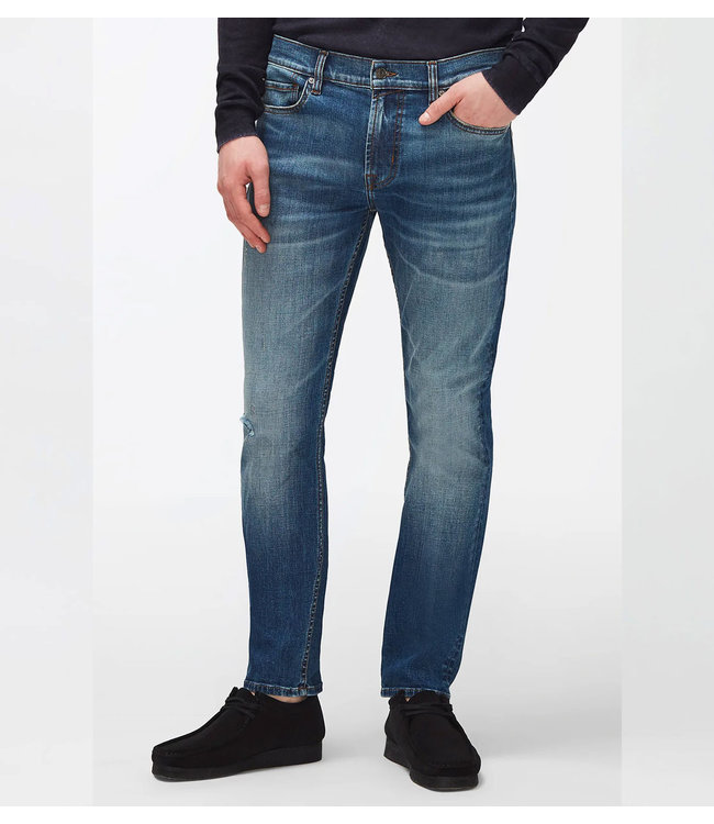 7 For All Mankind EMEA Paxtyn Stretch Tek Intention-Mid blue