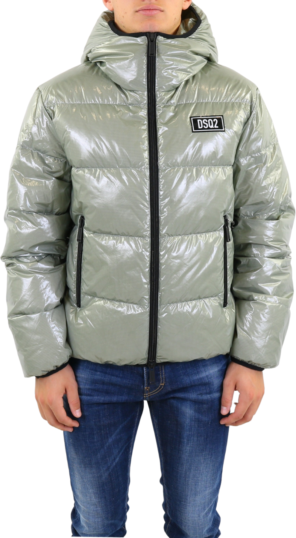 Dsquared2 : puffer-Taupe-S74AM1322 - Coats leermode