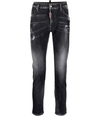 Dsquared2 Jeans clean vintage wash Skater-Black