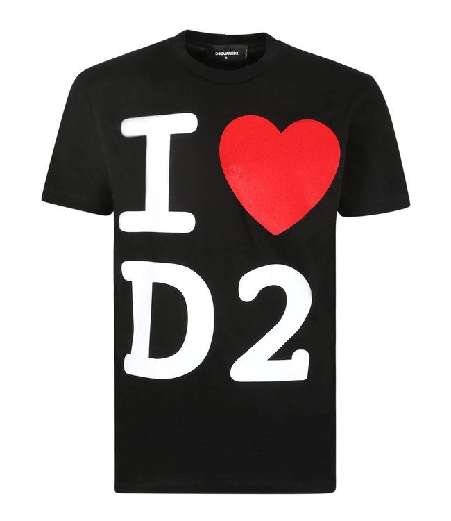 DSQUARED2 /I LOVE D2 /COOL FIT /S 白-