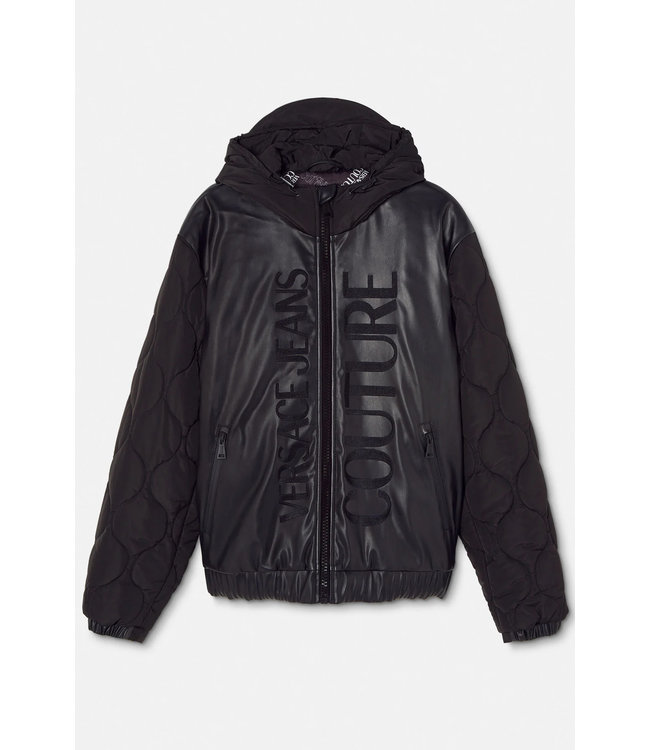 VERSACE JEANS COUTURE - REVERSIBLE NYLON LOGO JACKET - Eleonora